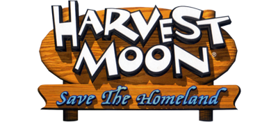 Harvest Moon Save the Homeland logo for Playstation 2